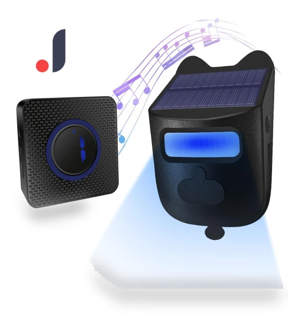 Solar Driveway Alarm — Smart Home Security, TOMTOP JMS