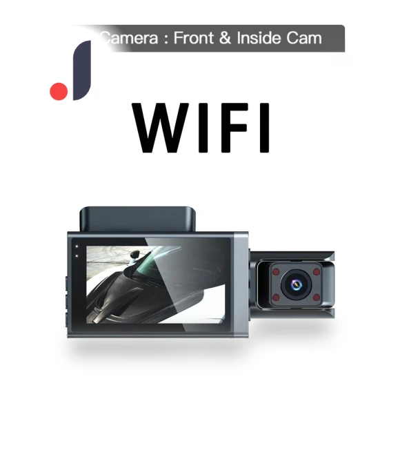 Triple Lens Car Dash Cam — Dashboard Cameras, GLOBUS