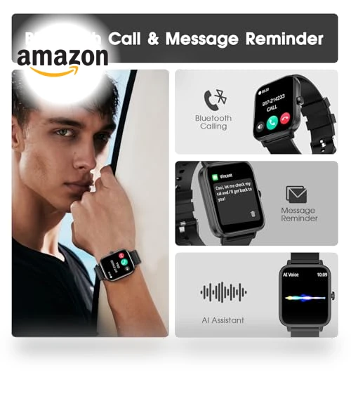Waterproof Fitness Smart Watch — Smartwatches, FTTMWTAG