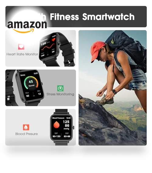 Waterproof Fitness Smart Watch — Smartwatches, FTTMWTAG