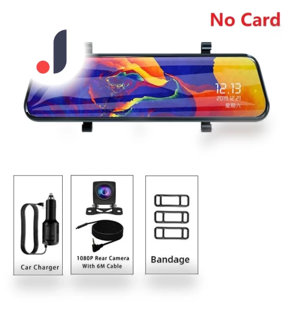 10-inch Touch Screen Car Dash Cam — Dashboard Cameras, CANKE