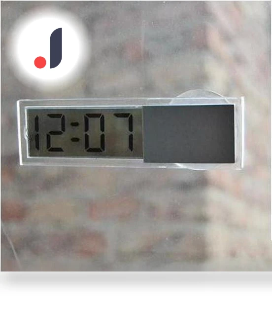 Automotive Glowing Electronic Clock and Thermometer — Clock, AI Supermarket