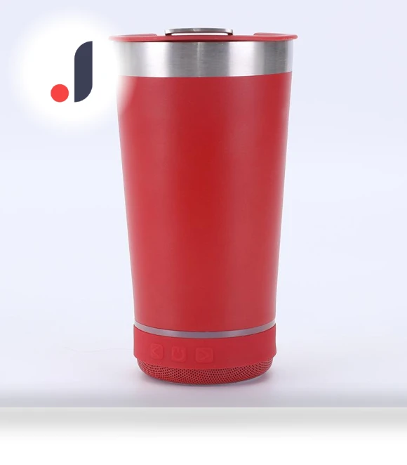 Car Bluetooth Audio Double-Layer Vacuum Thermos — Phone Accessories, Modern Home Improvement