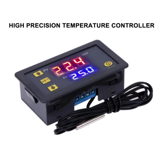 LCD Digital Thermostat Temperature Alarm Controller — Climate Control Devices, Beautiful kingdom