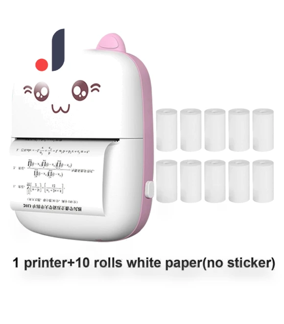 Mini Thermal Printer for Sticker Labels — Portable Printers, KGG Kids Smart Watch