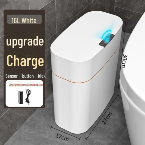 Smart Deodorizing Induction Trash Can — Kitchen Cans, StrideBox