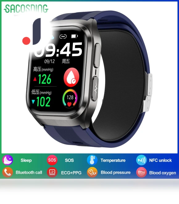 Smartwatch with Health Monitoring — Smartwatches, SACOSDING