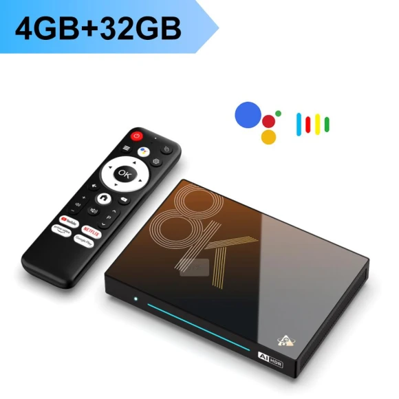 TV Box — Ultra HD Media Players, Blackin