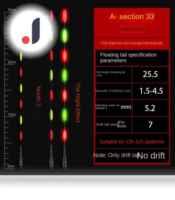 Ultra-sensitive LED smart fishing float — Bite Indicators, SHzhenfang