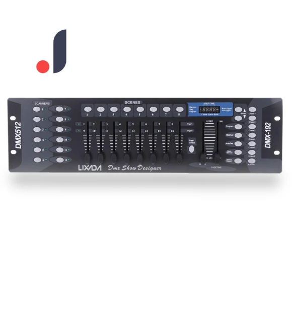 192 Channel DMX512 Controller — Powered Mixers, Lixada