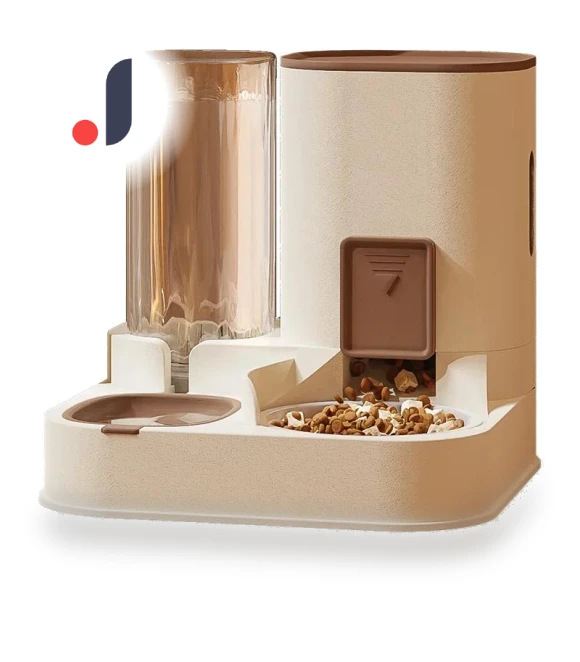 Automatic Cat Water and Food Dispenser — Feeders, Smart Pet Supplies