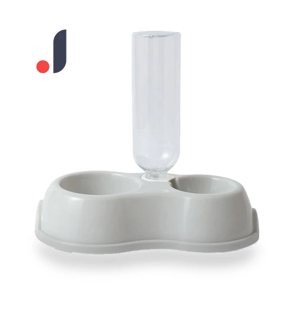 Automatic Feeder Water Dispenser with Raised Stand — Feeders, Smart Pet Supplies