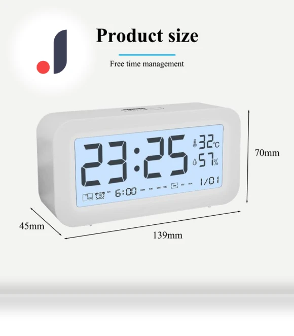 Digital Alarm Clock — Alarms & Clocks, Factory Discount Outlet