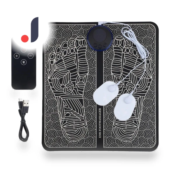 Electric Foot Mat EMS Pulse with Controller — Foot Care Solutions, Binchi Health Technology