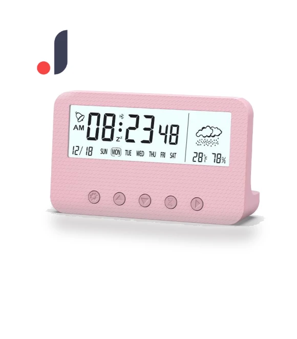 Glowing Digital Alarm Clock — Alarms & Clocks, Factory Discount Outlet
