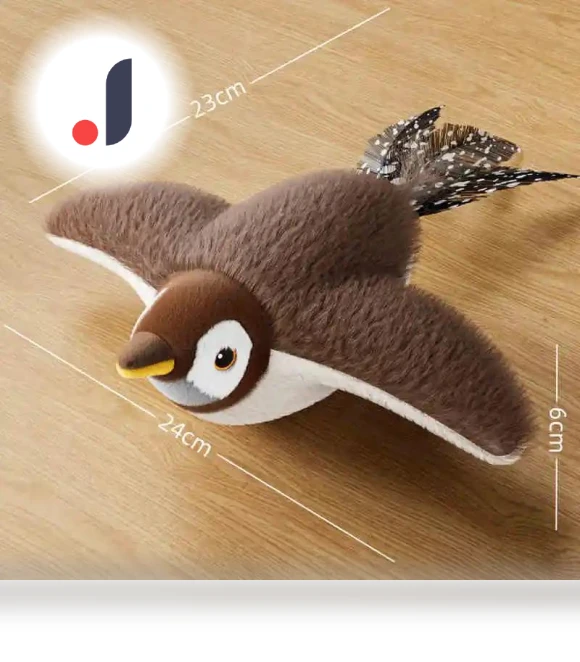 Interactive Electric Fluttering Bird Toy — Cat Playthings, Smart Pet Supplies
