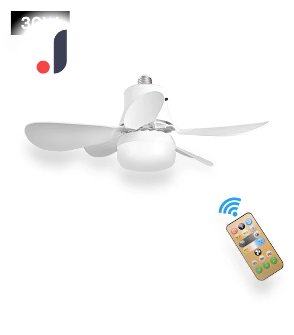 LED Ceiling Fan with Remote Control — Ceiling Fans, Household supplies MH