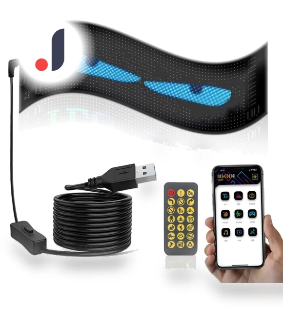 Programmable Ultra-Thin Flexible LED Screen for Car — Screen Protectors, Ren Bag