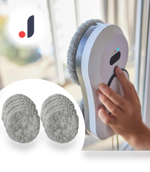 Replacement Pads for Window Cleaning Robot — Accessories, Quality Life