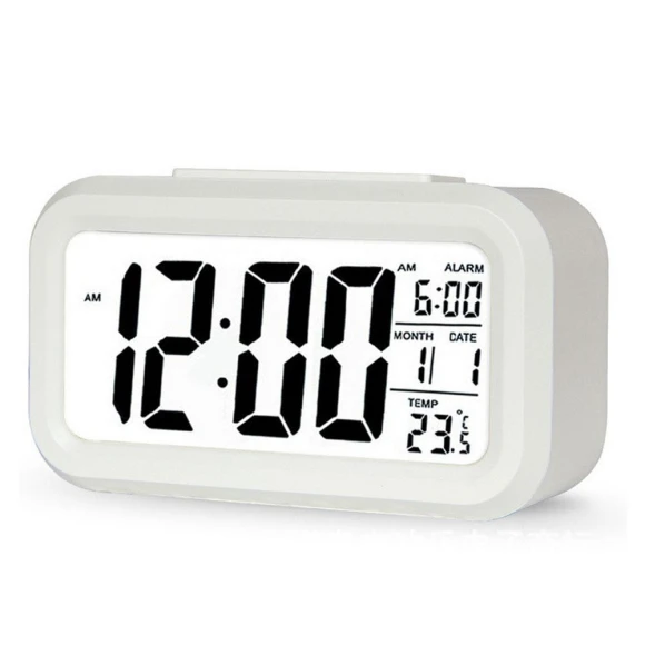 Silent Smart Alarm Clock — Alarms & Clocks, Factory Discount Outlet