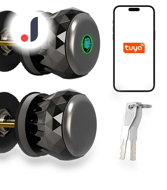 Smart Door Handle 3 in 1 — Locks, Neoglint