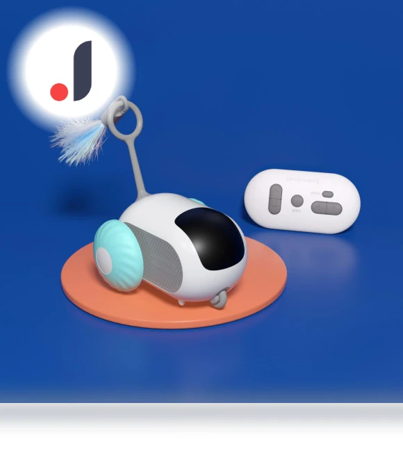 Smart Interactive Toy Car for Cats and Dogs — Interactive Animal Companions, BC Pet Supplies