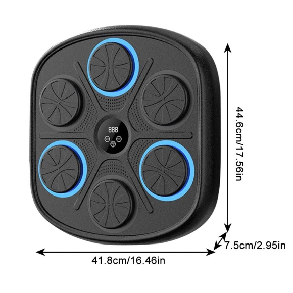 Smart LED Boxing Game Wall Target — Boxing Training Gear, Binchi Keji Travel