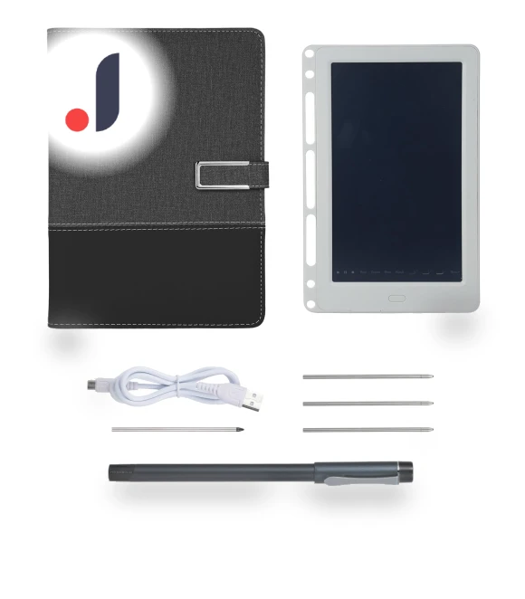 Smart Pen with Leather Notebook — Styluses & Digital Pens, TOMTOP JMS
