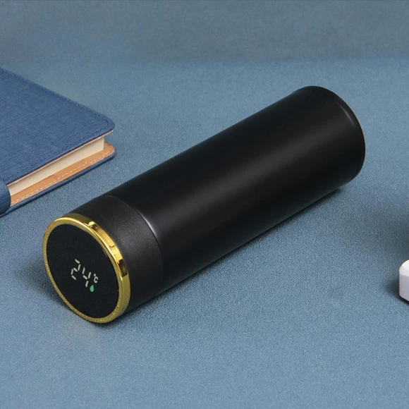 Smart Vacuum Stainless Steel Flask with Temperature Display — Flasks, Binchi Outdoor Equipment