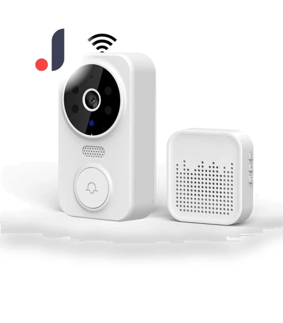 Smart Wireless Wi-Fi Video Doorbell — Smart Home Security, Factory Discount Outlet