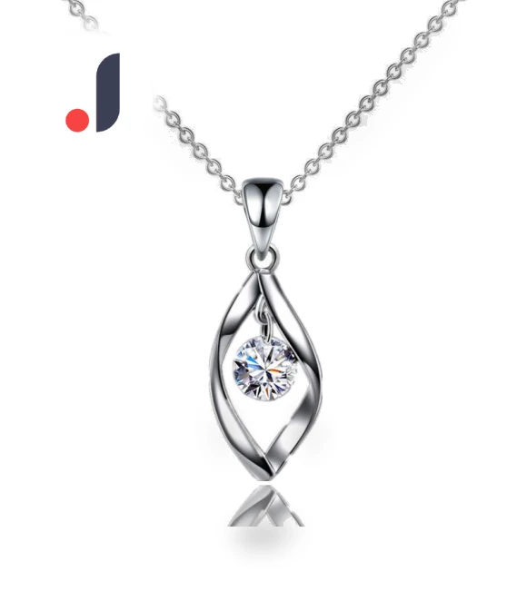 Smart Women's Pendant Necklace with Rotating Water Drop Design — Smart Jewelry, Allbestart