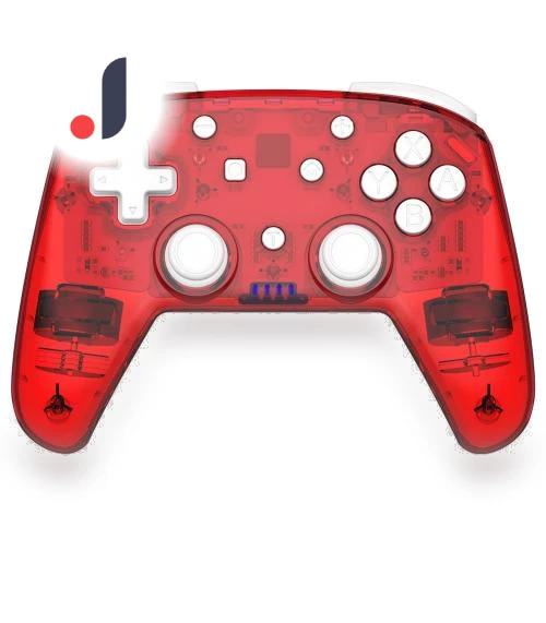 Transparent Wireless Bluetooth Vibration Game Controller — Gaming Controllers, Serene Homes