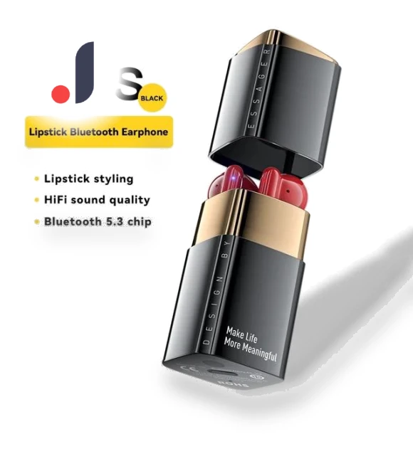 TWS Lipstick Wireless Earbuds — In-Ear Headphones, ESSAGER