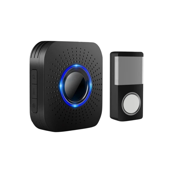 Wireless Doorbell with Home Security Alarm — Push Buttons, Refreshing Home