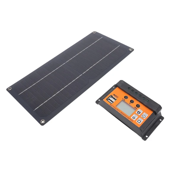10W Solar Charger with 10A Controller — Solar Charging Solutions, CosyHome