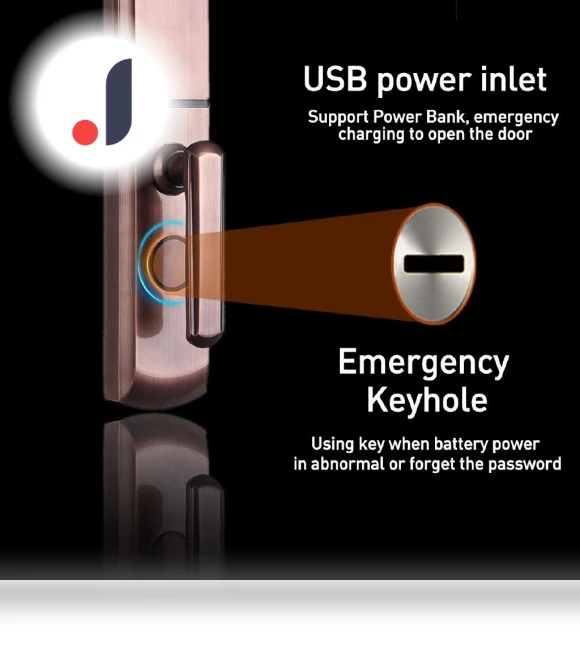 5-in-1 Electronic Digital Smart Door Lock — Locks, Pro DIY Tool