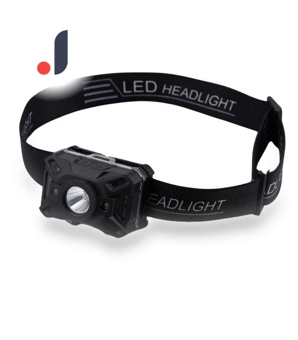 5W LED Headlight with Motion Sensor — Driving & Fog Lights, MIYAKO DENKI