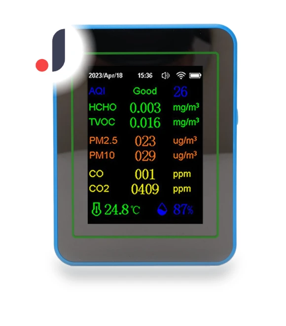 Air Quality Monitor 12 in 1 — Home Climate Control, Fishine