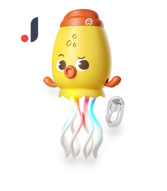 Electric Octopus Toy with LED Lights — Interactive Learning Devices, Kitty Cat House