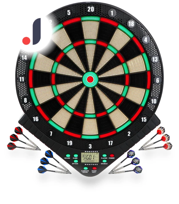 Electronic Dartboard Target — Darts, SAMURAI STYLE