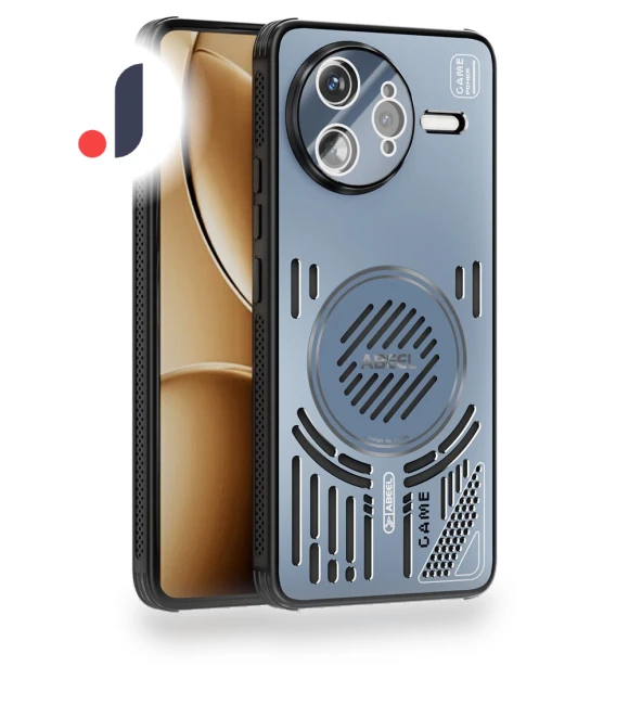 Magnetic Case Aluminium Alloy+PC+TPU Hollow Heat Dissipation Phone Cover — Basic Cases, Smartwatch 2025