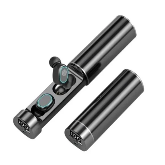 Mini Bluetooth Earbuds with Touch Control and LED Display — Headsets, DIYelecs