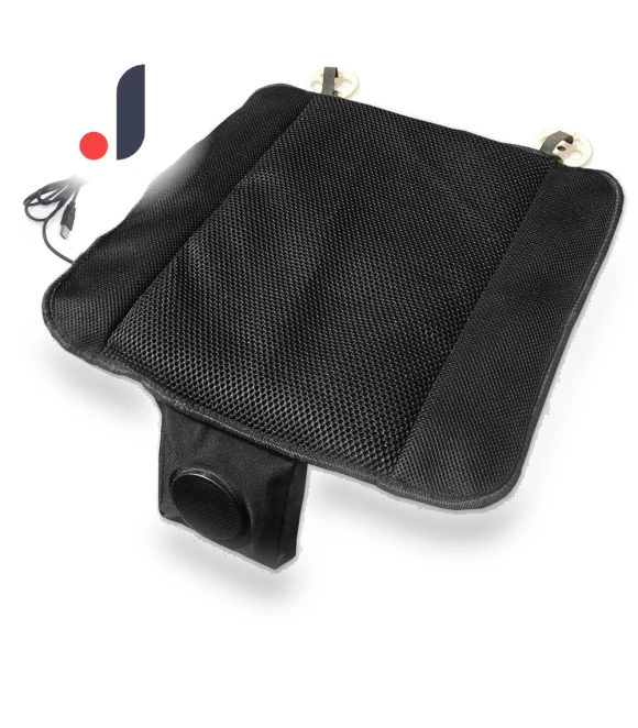 Nylon Cooling Car Seat Cushion with USB Fan — Cushions, SAMURAI STYLE