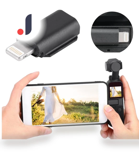 Phone Connector Adapter for DJI OSMO Pocket — Lens Attachments, DIYelecs