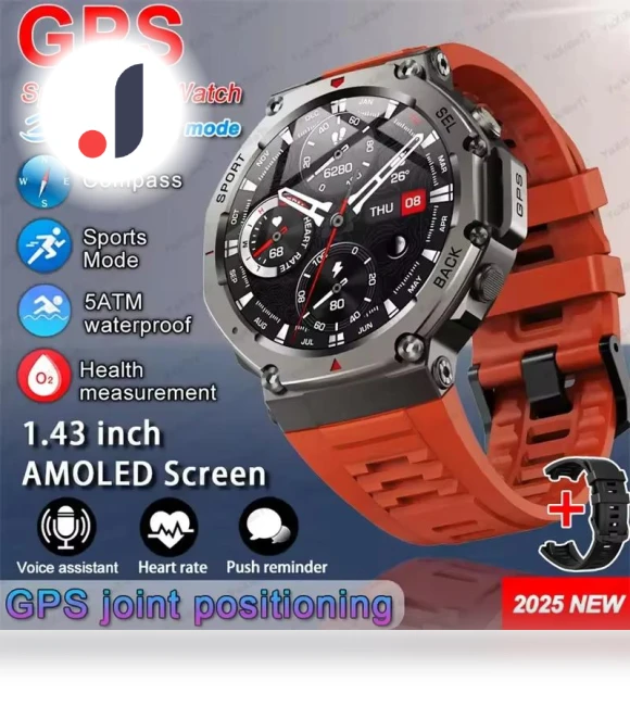 Premium Military Smart Watch — Smartwatches, ElectronicsHome