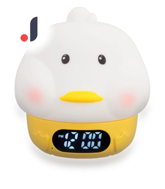 Rechargeable Colorful Silicone Touch Night Light with Timer and 2 Alarms — Night Lights, GoolRC