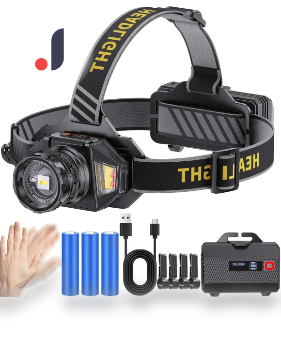 Rechargeable LED Headlamp — Flashlights, MIYAKO DENKI