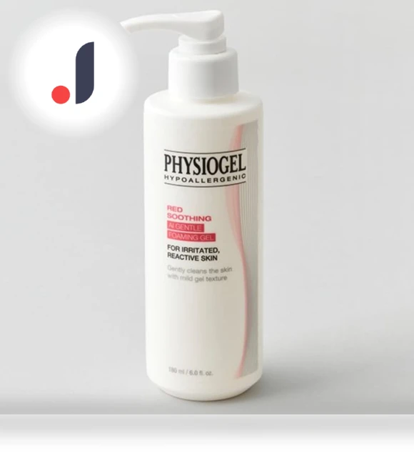Red Soothing AI Gentle Foaming Gel — Gels, Physiogel