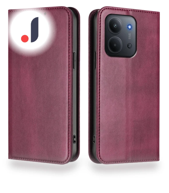 Retro Texture RFID Blocking Leather Wallet Phone Case — Passport Wallets, Smartwatch 2025