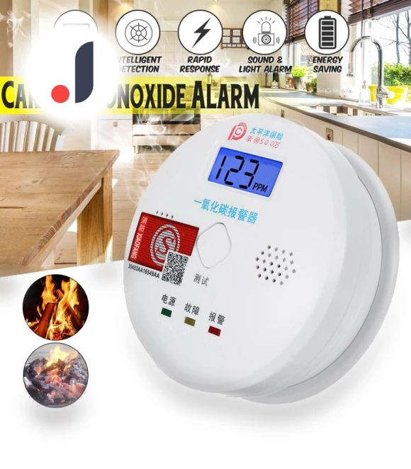 Smart CO Gas Smoke Sensor Detector — Gas & CO Detectors, Ideal World
